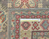 3x5 Gray Kuba Afghan Hand Knotted Wool Area Rug